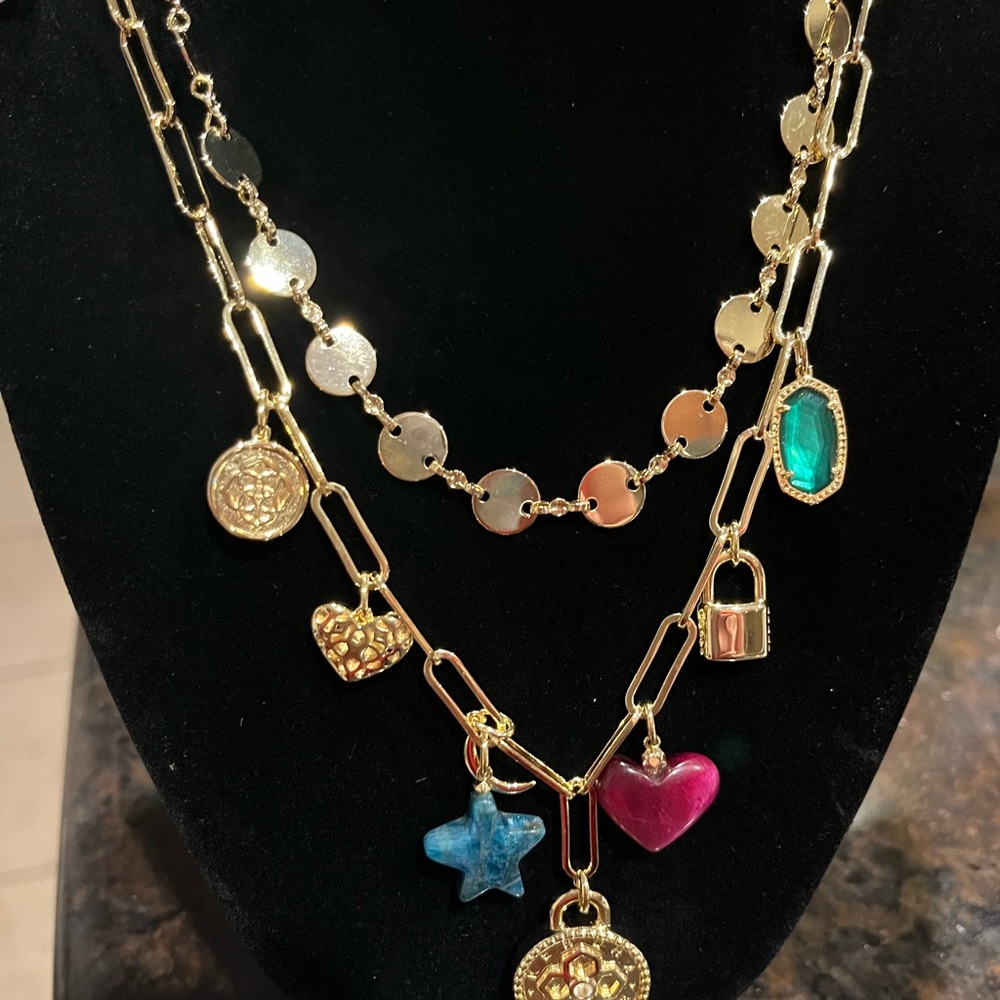 Kendra Scott convertible charm necklace
